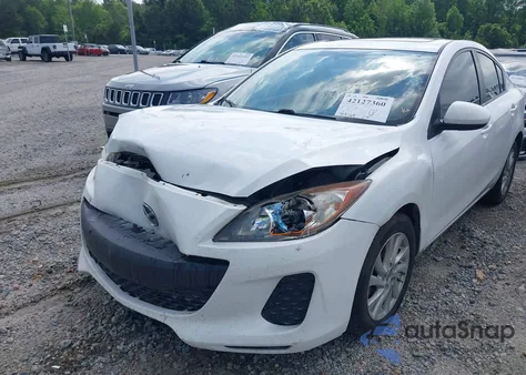 2012 Mazda Mazda3 I Grand Touring из США, поврежденный, VIN JM1BL1W74C1528018